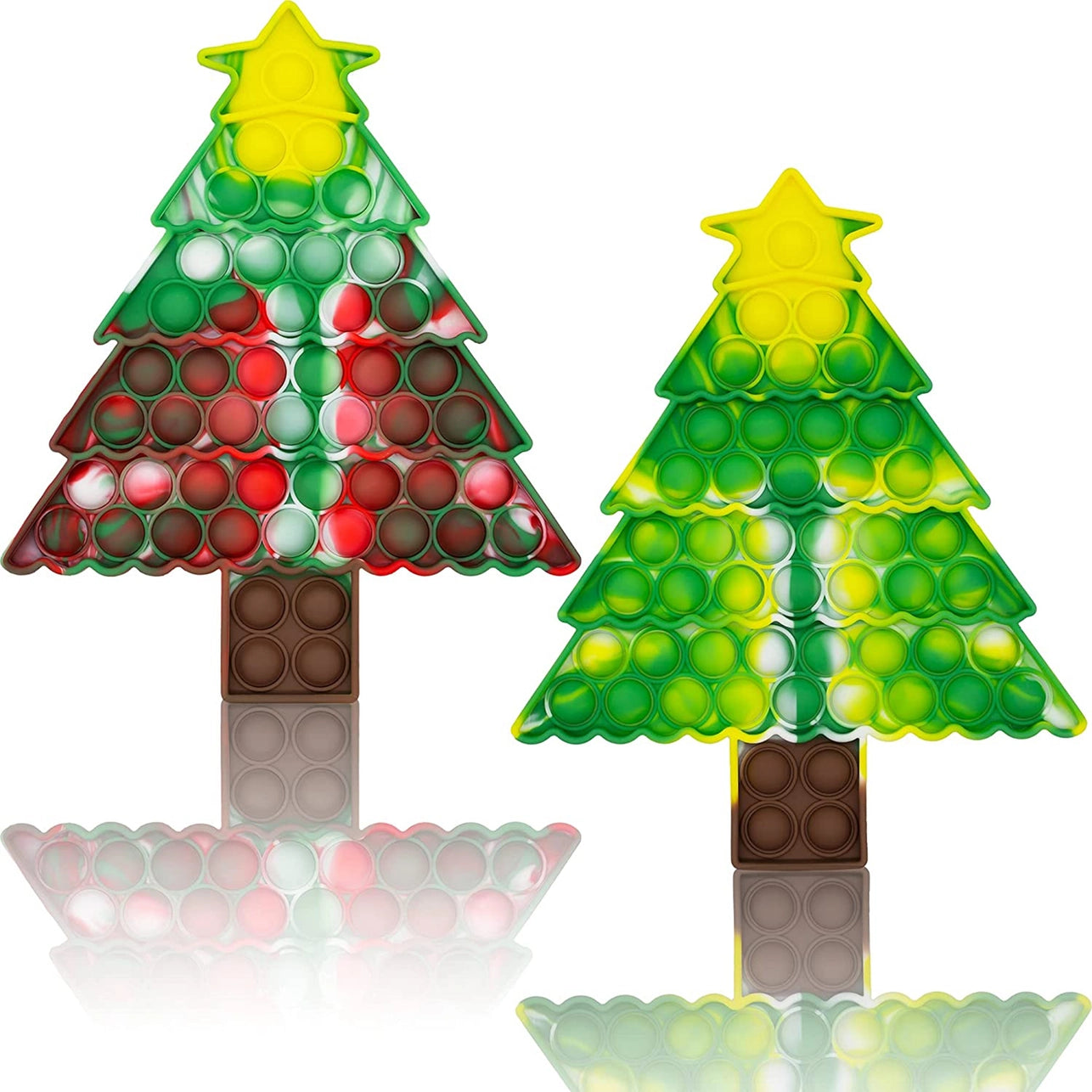 Sensory Christmas pop it toys