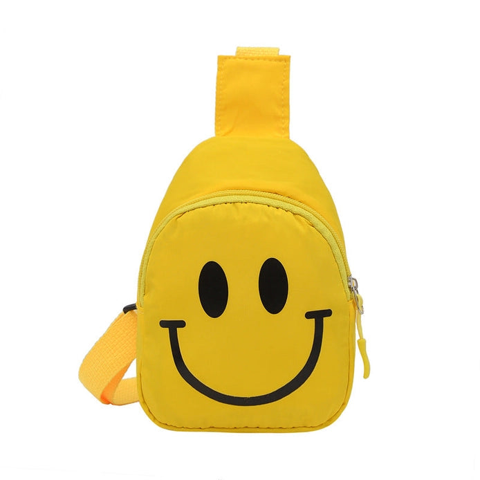 Bright Happy Face Cross Body Bag