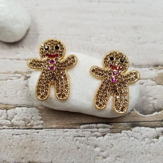 Christmas Gingerbread earrings